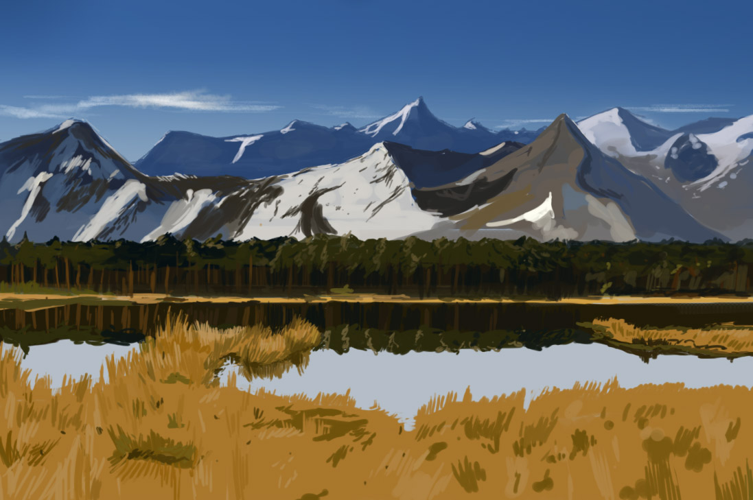 Mountin Skape Study