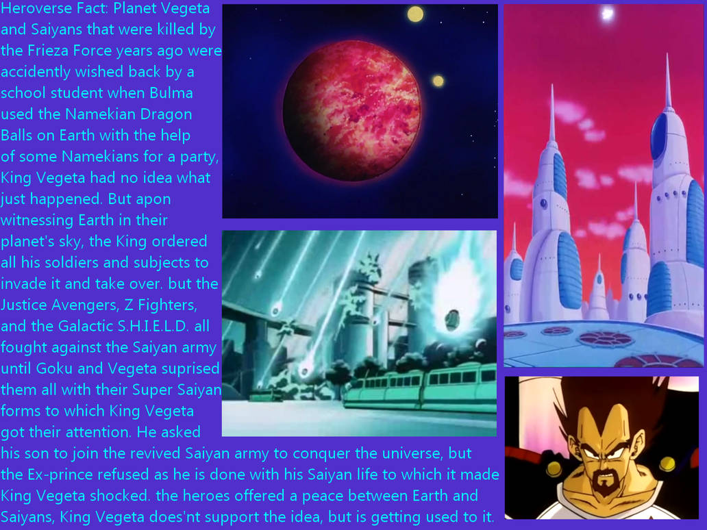 The History of Planet Vegeta - Dragonball Z 