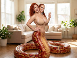 Jezza and Belle the Lamia