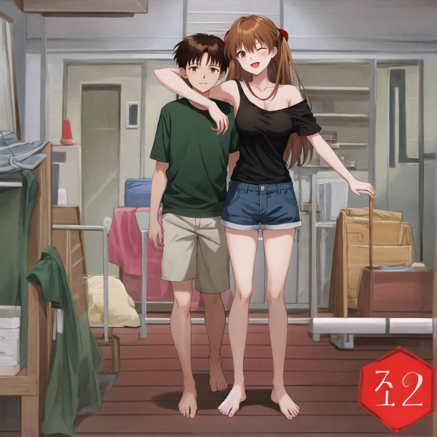 Tall Asuka Langly by Tostero4ek on DeviantArt