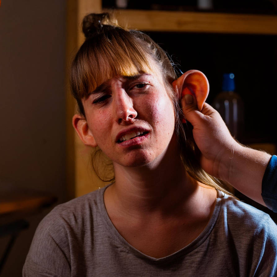 Body Language Ear Pull Ear Pull by UniqueBeautyness on DeviantArt