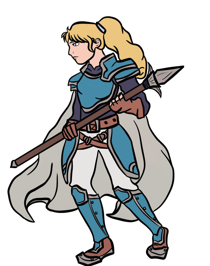 Matilda (Fire Emblem Gaiden Redesign) by TheUnsungTrouvere on DeviantArt