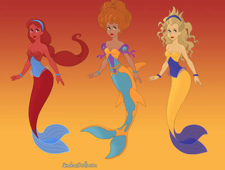Ariella Trio Mermaids