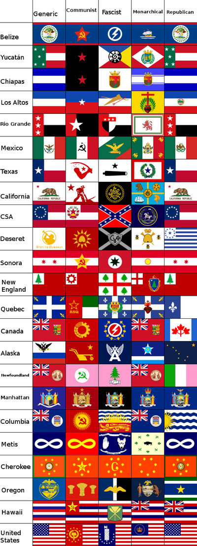 America Deviantart Flags Flags of North America by GUILHERMEALMEIDA095 on DeviantArt