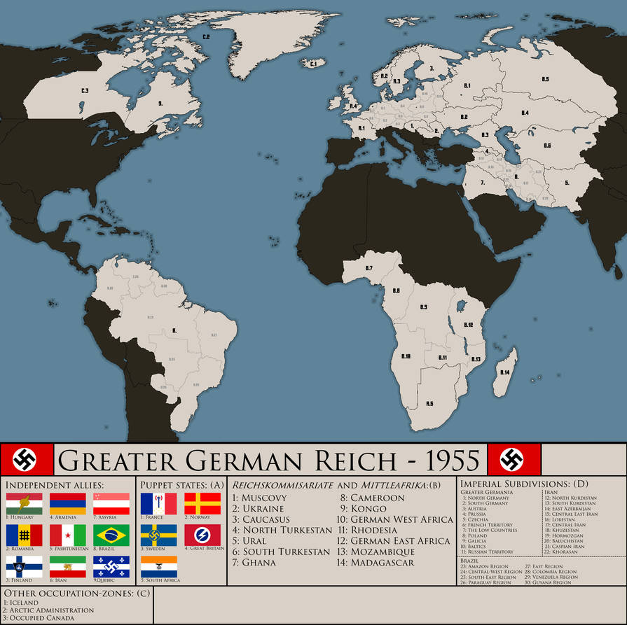 Greater German Reich - 1955 by GUILHERMEALMEIDA095 on DeviantArt