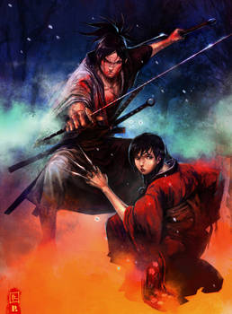 blade of immortal fanart color