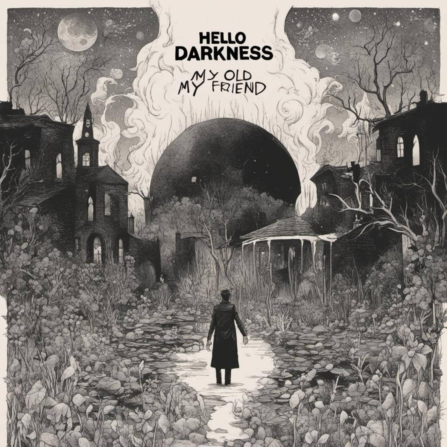 Hello darkness my old friend by KatTheReaper on DeviantArt
