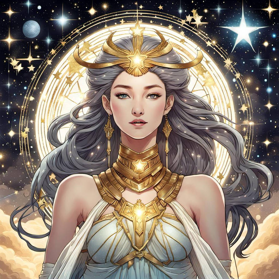 Goddess Star Rider Goddess of Stars by KatTheReaper on DeviantArt