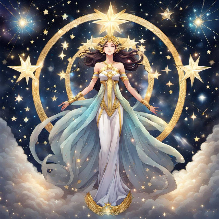 Goddess Star Rider Goddess of Stars by KatTheReaper on DeviantArt