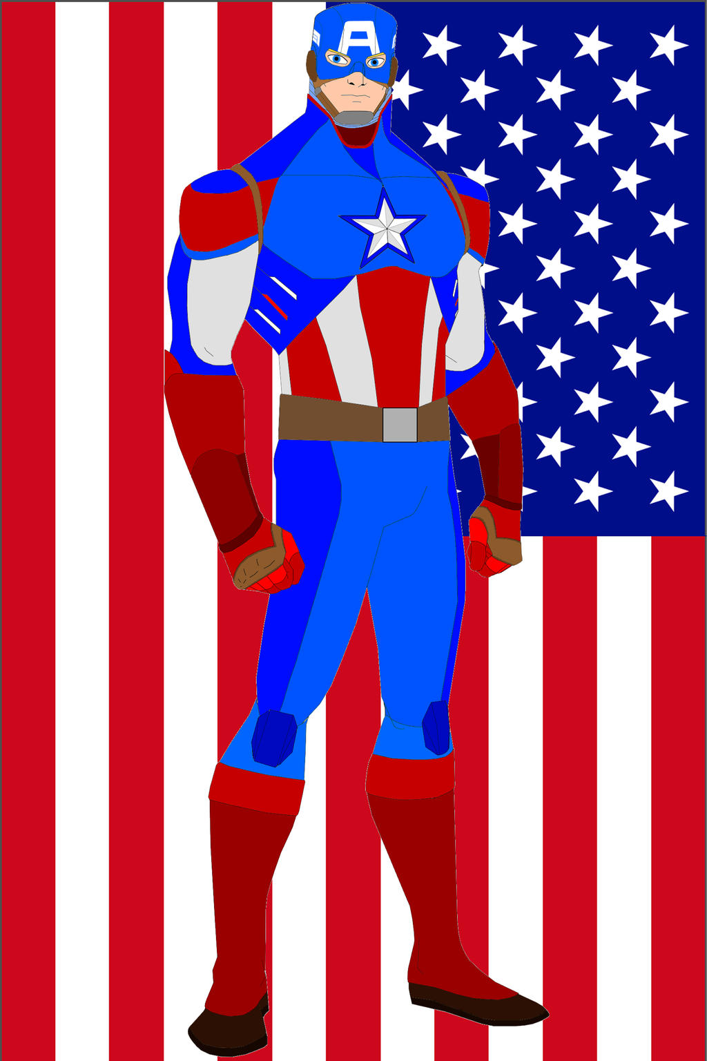 Capt America Redesign by MOMOpJonny on DeviantArt
