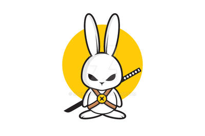 Samurai Rabbit by mochalogos on DeviantArt