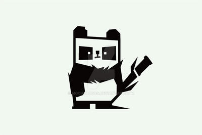 Panda Square Design Square Panda Logo by mochalogos on DeviantArt