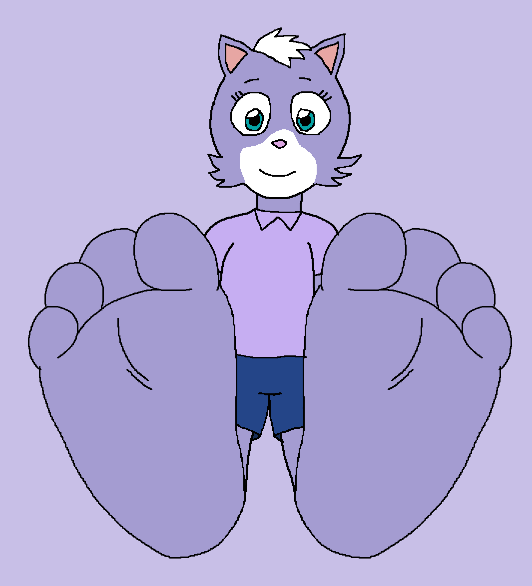 Kiki S Cat Feet Tease By Reverhever4 On Deviantart Kiki S Cat Feet Tease By Reverhever4 On Deviantart