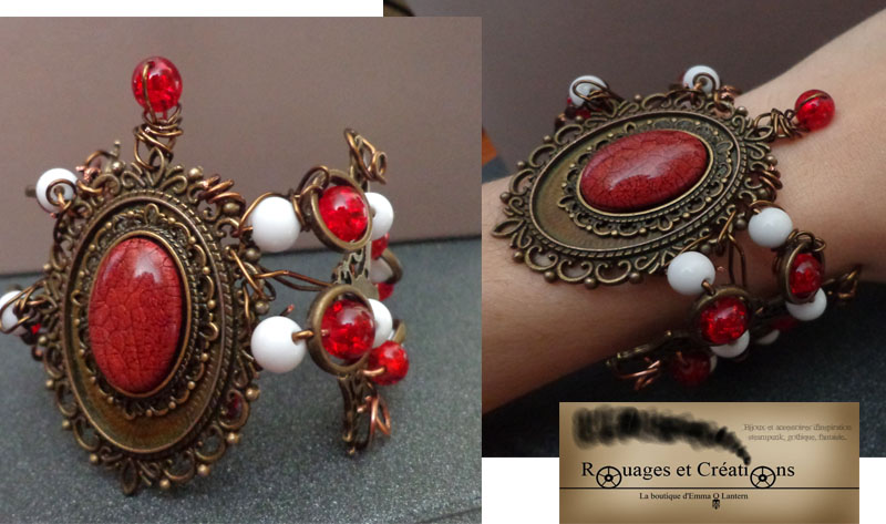 Vampire princess bracelet