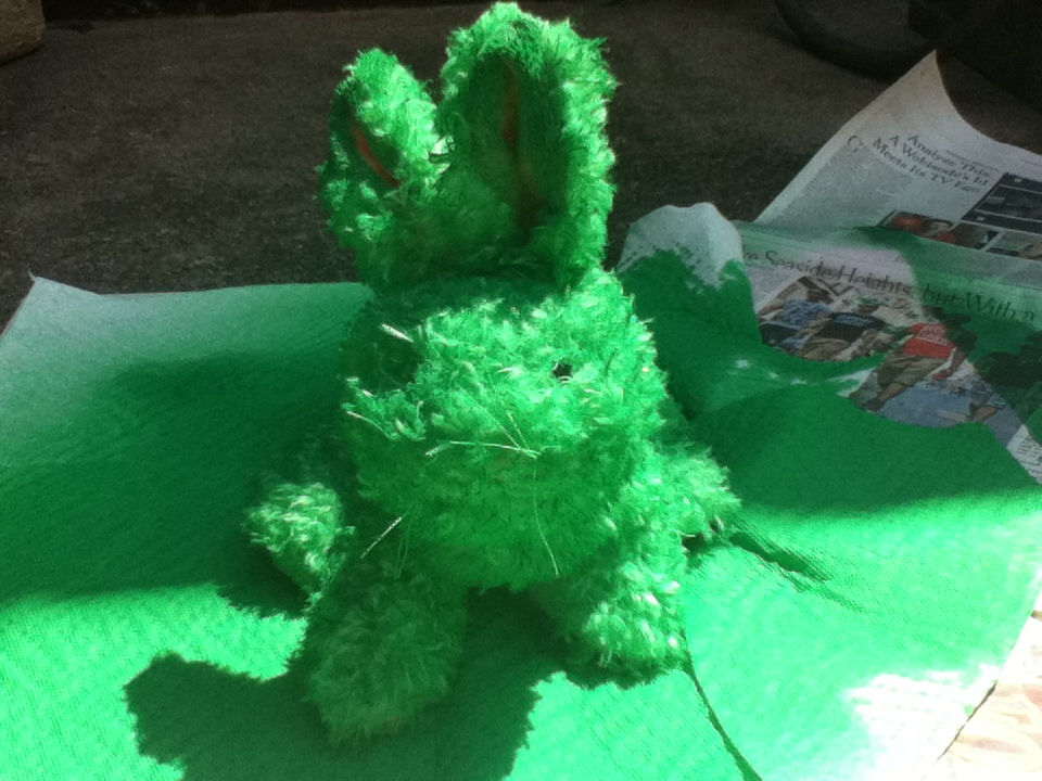 Flying Mint Bunny WIP 2 of 3 by snubby25 on DeviantArt