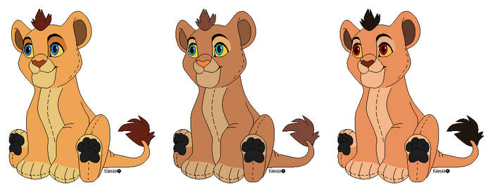 Lion Cub Plushie Adoptables