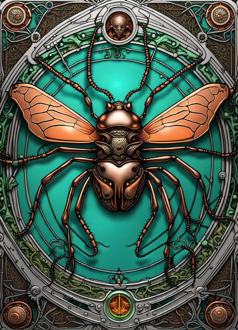 Stempunk Bug Steampunk Bug Specimen SB0004 by Dutch25 on DeviantArt