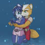 Fox and Krystal lovely time