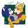 Krystal and Fox blush