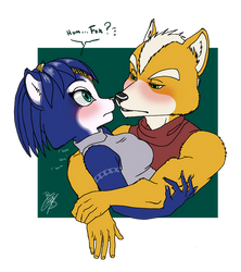 Krystal and Fox blush