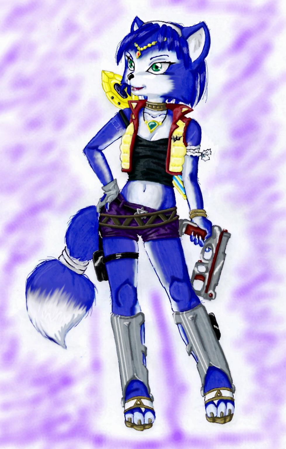 Krystal old Starfox style