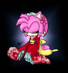 Amy Rose with Kimono