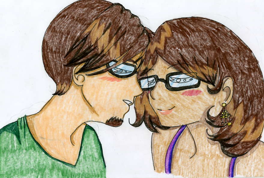 Request- Mike and Nina by GreenTeaDeer