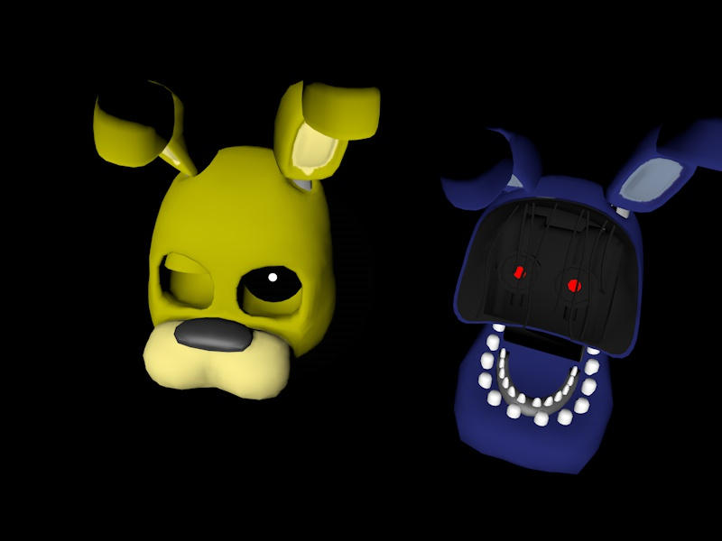 Rafa's Withered Models in Cinema 4D Wip 1 by FnafFanFreddy on DeviantArt