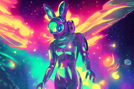 Sexy Space Hare