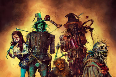 Wizard of Oz Horror Art Show