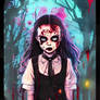 #1c HAPPY WEDNESDAY ADDAMS HORROR ART 8