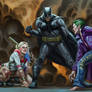 Batman Joker Harley Commission