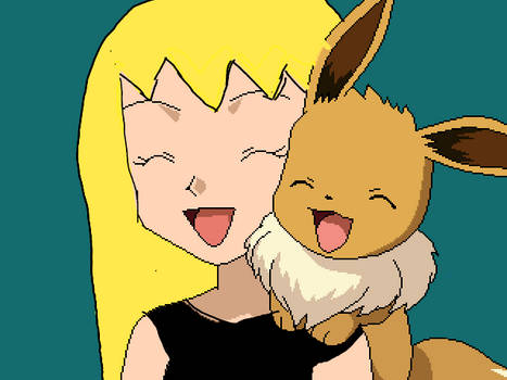 Keira and Eevee