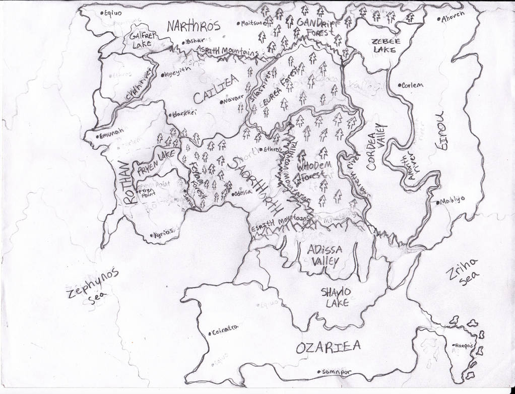 Hero Map Example The Hero's Map by cmisner on DeviantArt
