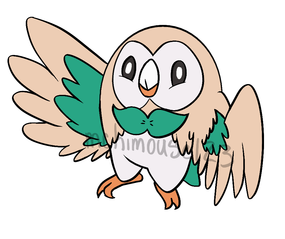 Rowlet by snickerdoodledandy on DeviantArt