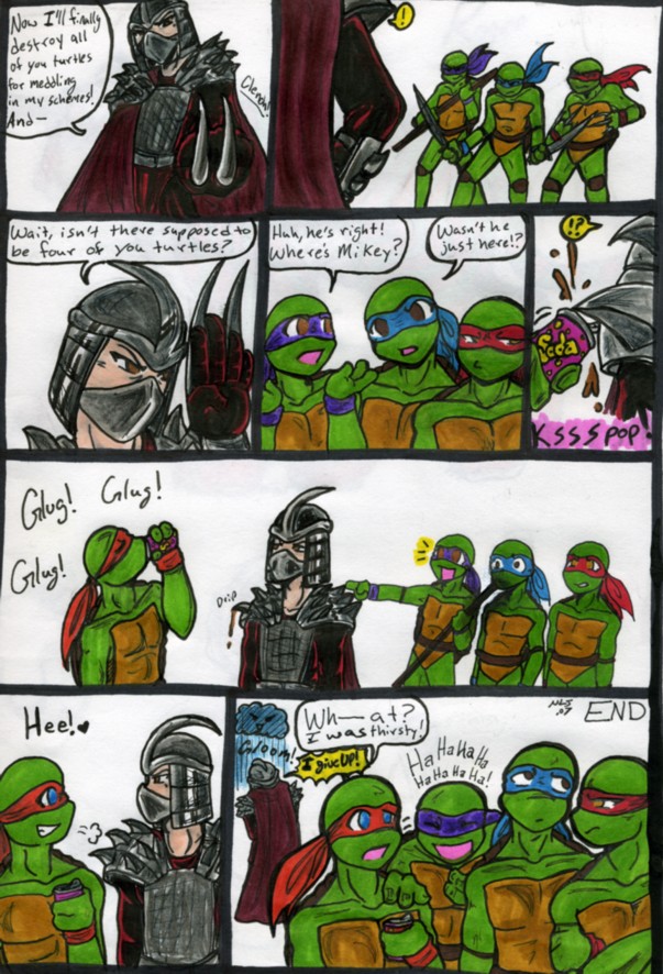 Shredder's Failed Revenge