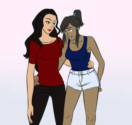 Korra and Asami