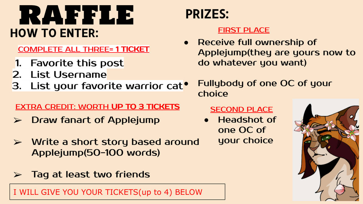Raffle(open) by Jurass1cSh1elds on DeviantArt