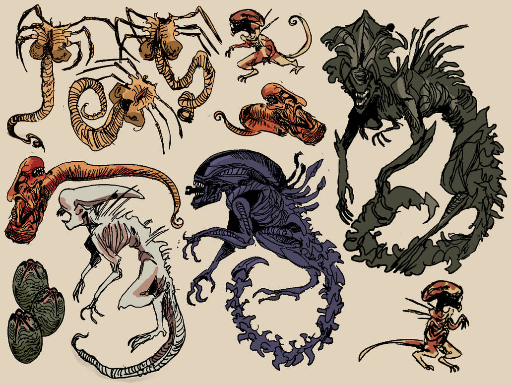Deviantart Alien Types Aliens by Jurass1cSh1elds on DeviantArt