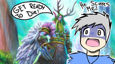 Hearthstone thumbnail for my YouTube video