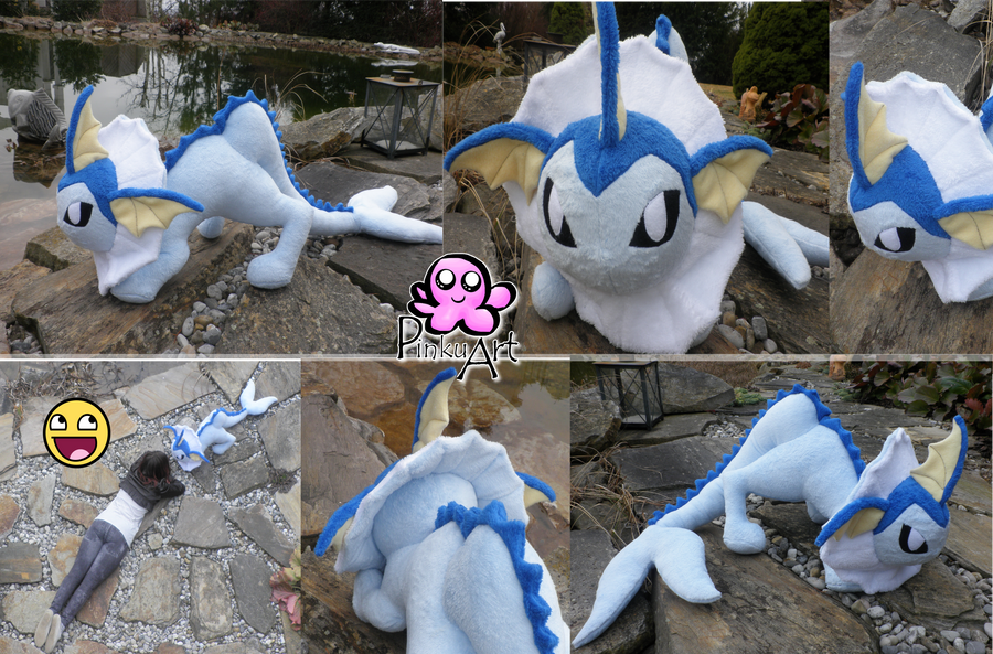 Big vaporeon deals plush