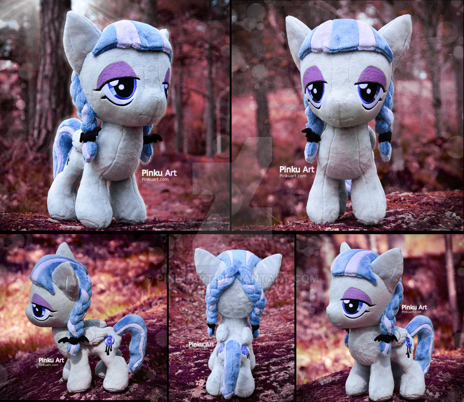Inky Rose plush - My little pony by PinkuArt on DeviantArt