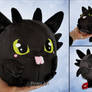 Toothless Blob plush I How to train your dragon