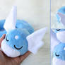 Sleepy Dratini plushies