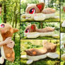 Shiny chibi Quilava plush I Pokemon