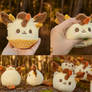 Plush dessert: Autumn Leafeon Mochi