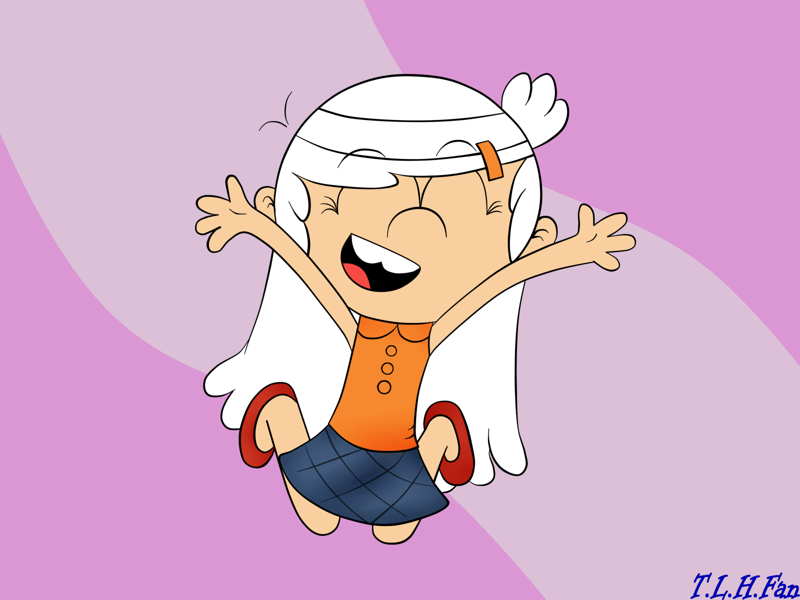 Linka Loud feliz