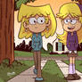 Carol y Lori paseando juntas