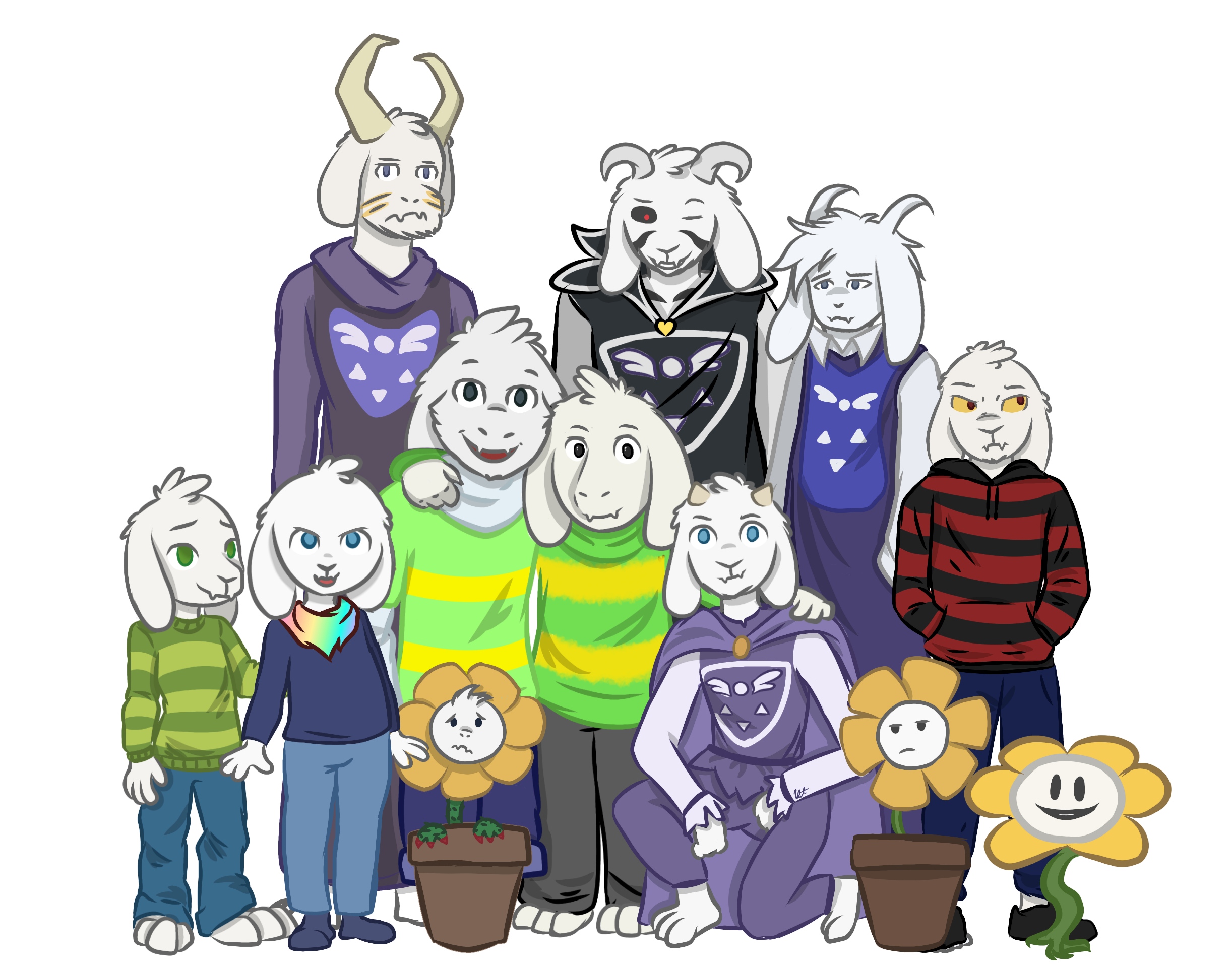 Undertale - Asriel by PacocaMaster on DeviantArt