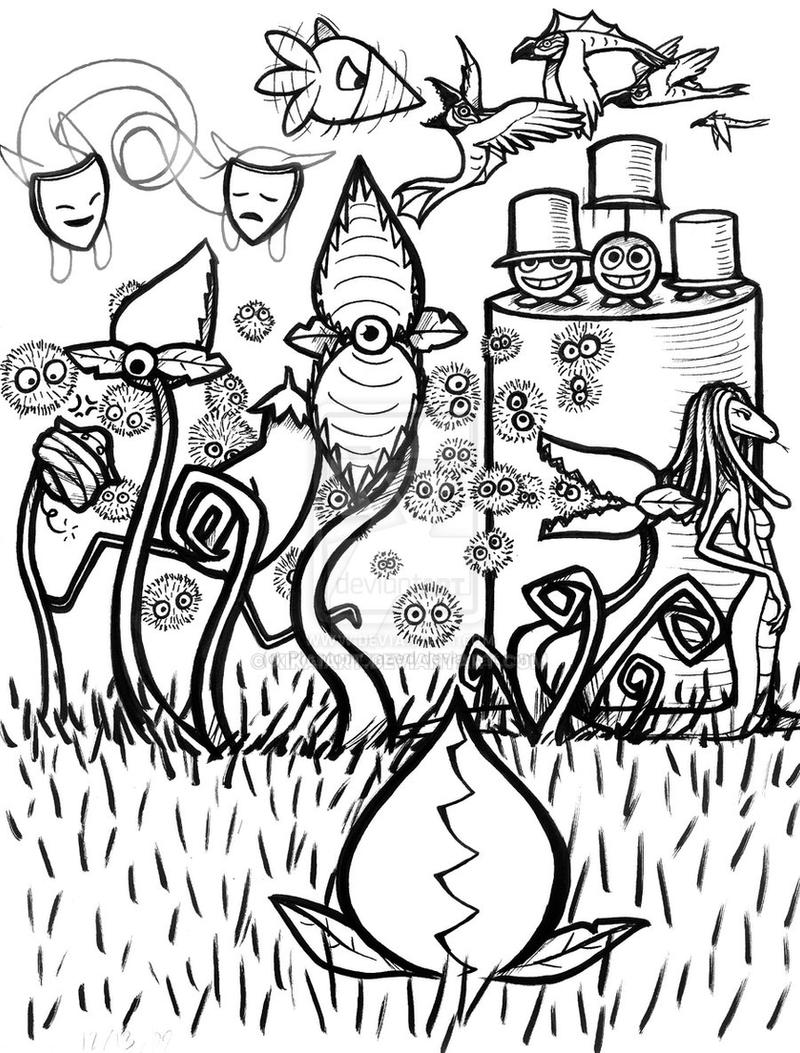 Video Game Creatures by KikaiArt on DeviantArt